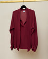 Tie blouse