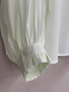 Plisse’ sartoriale blouse