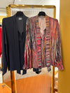 Tie blouse