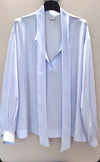 Tie blouse