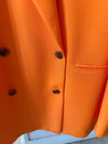 Blazer in lino e seta