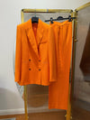 Blazer in lino e seta