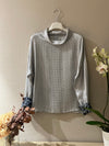 Collo anello blouse