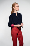 Shirt - two tone cuffs -